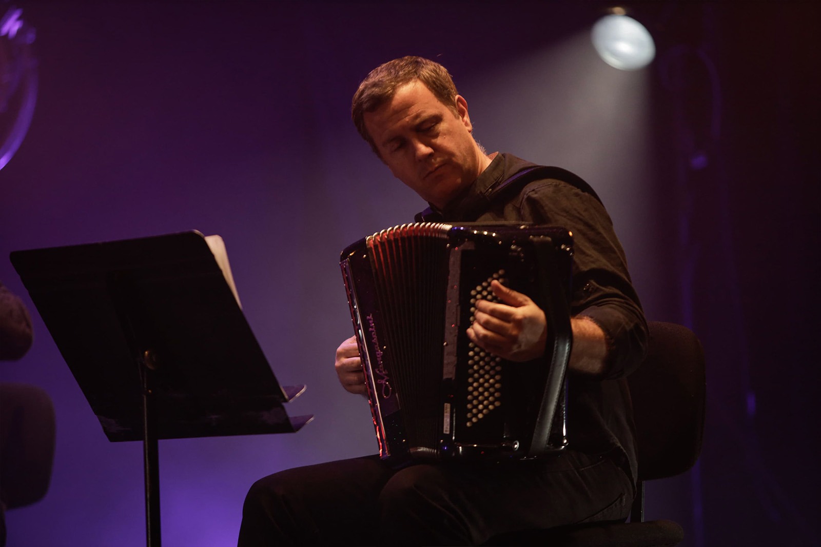 Iñaki Dieguez. Acordeonista de Suakai